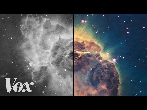 Youtube: How scientists colorize photos of space