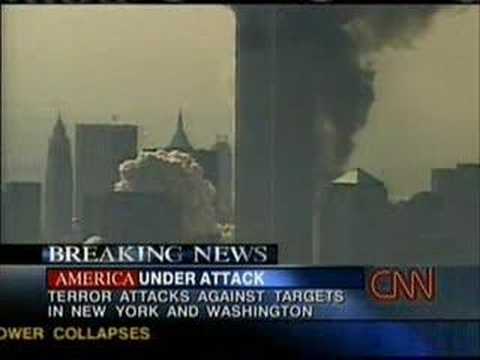 Youtube: CNN -  WTC 2 Einsturz