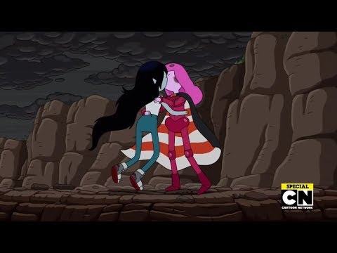 Youtube: Princess Bubblegum and Marceline kiss | Adventure Time ''come along with me''