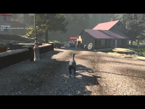 Youtube: Goat Simulator 1st Alpha Gameplay