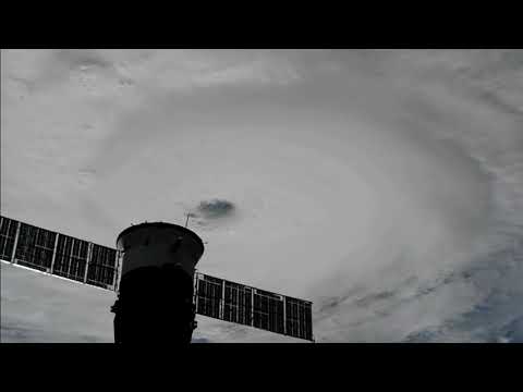 Youtube: Space Station Cameras Peer down on Major Hurricane Harvey