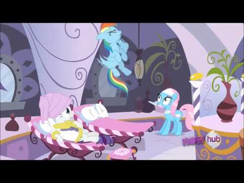 Youtube: Rainbow Dash doesn't like ponies touching her hooves