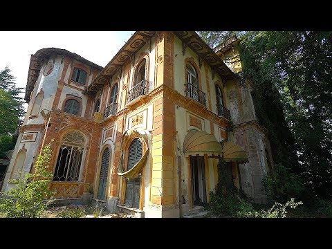 Youtube: Abandoned $10 Million Dollar Italian Mansion