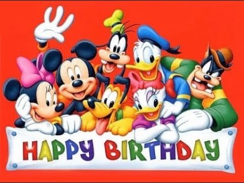 Youtube: Happy, Happy Birthday – Disney Song