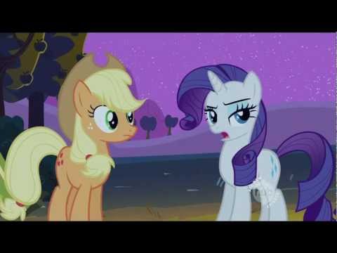 Youtube: Rarity - Applejack, why do you have to be so good and make me look so bad?