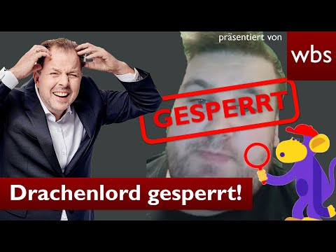 Youtube: YouTube sperrt Drachenlord! Ist er jetzt besiegt? | Anwalt Christian Solmecke