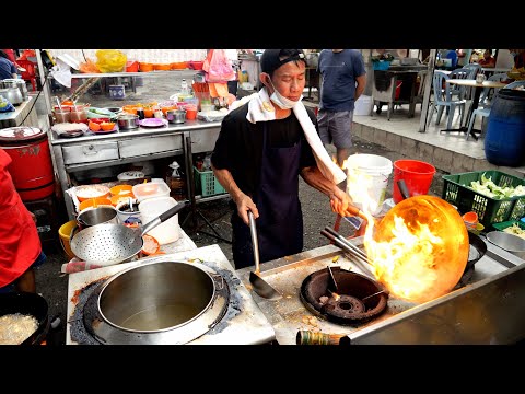 Youtube: 모든메뉴 1분컷! 웍 하나로 길거리 시선을 압도하는 웍 달인 / Amazing Wok Skill, Fried Noodle, Rice | Malaysian street food