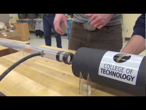 Youtube: Supersonic Ping Pong Balls Launcher?! Purdue University Physics Experiment