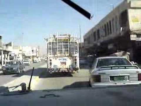 Youtube: Humvee Traffic Driving in Baghdad