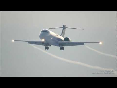 Youtube: Blue1 Boeing 717 Landing at Helsinki Airport