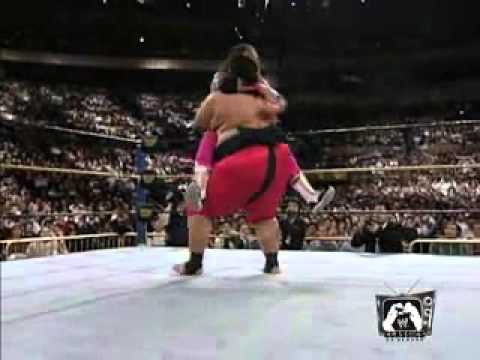 Youtube: Wrestlemania 10: Bret Hart vs Yokozuna