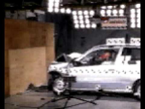Youtube: 1996 Toyota Starlet ANCAP Frontal Impact