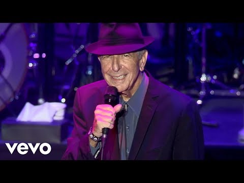 Youtube: Leonard Cohen - I'm Your Man (Live in Dublin - edited)