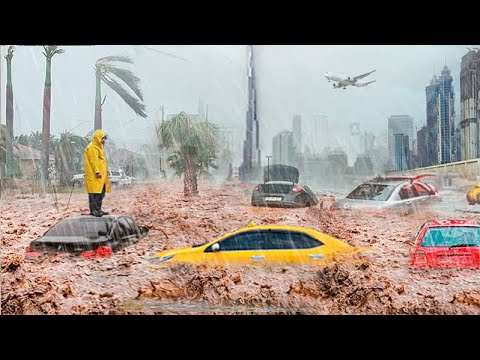 Youtube: Mass Evacuation in Dubai! Flash Flooding Destroys UAE, World is Shocked