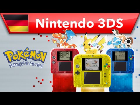 Youtube: Pokémon Rote Edition, Blaue Edition & Gelbe Edition - Trailer (Nintendo 3DS)