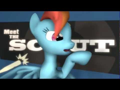 Youtube: [SFM] Meet the Rainbow Scout