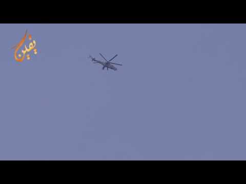 Youtube: #يقين_درعا : تحليق للطيران المروحي في سماء المنطقة الشرقية 17-12-2014