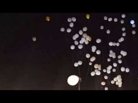 Youtube: Wedding balloon release Armenia (led light balloons)