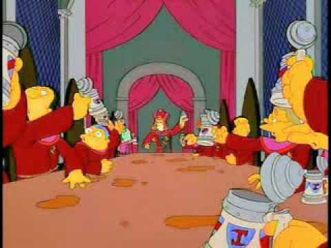 Youtube: The Simpsons Stonecutters Song