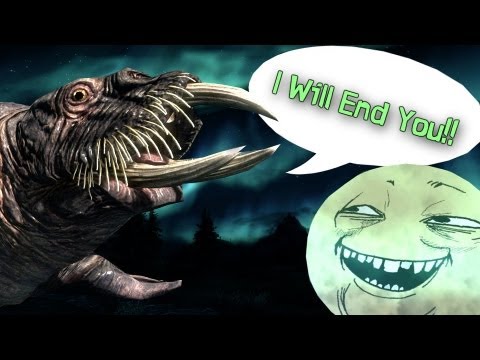 Youtube: Moddin' Skyrim: Hilarious Horker Mod! YOBA Meme Moon, and VictoriaG Menu Replacer 5