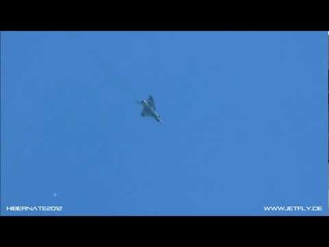 Youtube: UFOs ON EUROFIGHTER JET ON AIRPORT ROSTOCK - LAAGE, GERMANY - SLOW MOTION HD