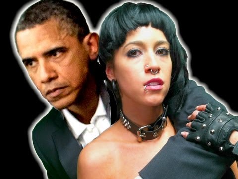 Youtube: Obama Girl with the Dragon Tattoo!