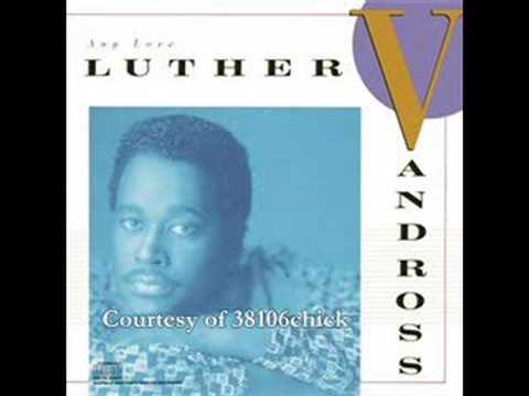 Youtube: Luther Vandross -- "I Know You Want To" (1988)