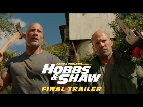 Youtube: Fast & Furious Presents: Hobbs & Shaw - In Theaters 8/2 (Final Trailer) [HD]