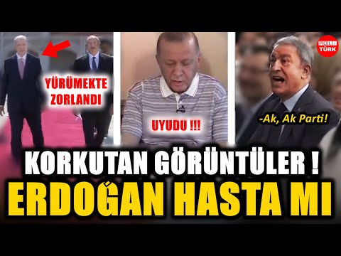 Youtube: Şok! Erdoğan Hasta Mı? Yürümekte ve Konuşmakta Zorlanıyor! İzleyenleri Korkutan Görüntüler!!!
