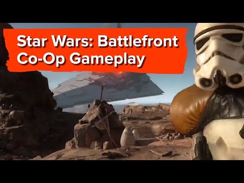 Youtube: Star Wars Battlefront Gameplay - E3 2015 Sony Conference - Co-op Missions and that