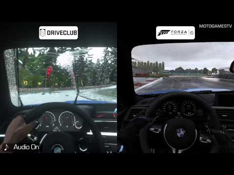 Youtube: DriveClub vs Forza Motorsport 6 - Rain Effects Comparison