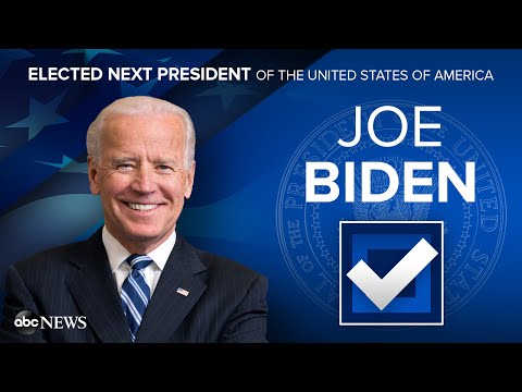 Youtube: 2020 Election Results Live: Joe Biden Will Become 46th President of the United States l ABC News