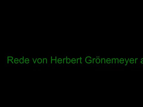 Youtube: Rede von Herbert Grönemeyer auf der Veranstaltung in Dresden "Bunt und Offen" am 26.01.2015