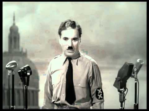 Youtube: Charles Chaplins Rede an die Menschheit