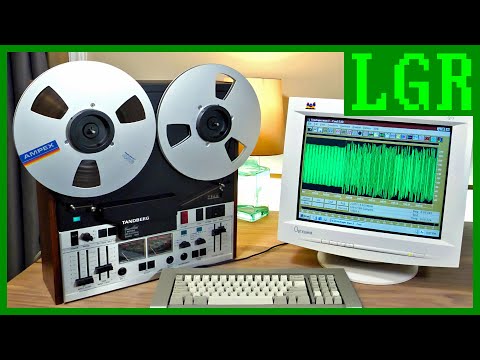 Youtube: Loading PC Games from Reel to Reel Tape