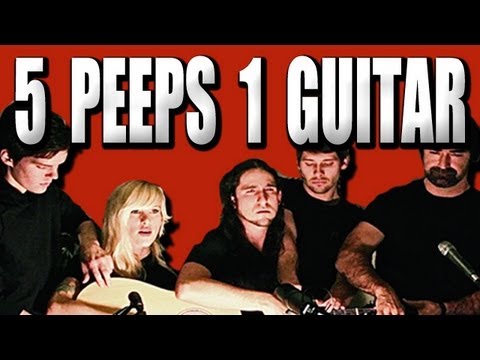 Youtube: 5 People 1 Guitar!