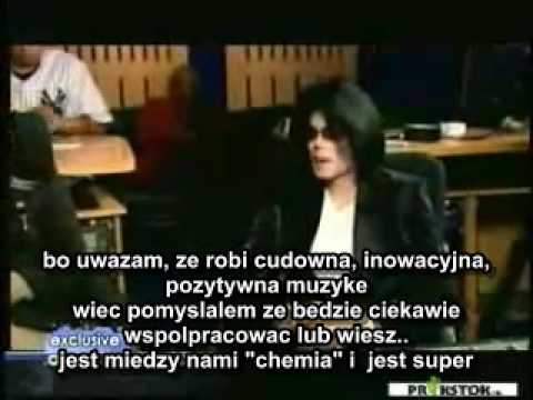 Youtube: Michael Jackson i Will.i.am  wywiad w studio nagraniowym 2008! PL