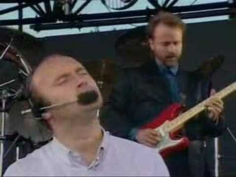 Youtube: Phil Collins - In the air tonight (live)