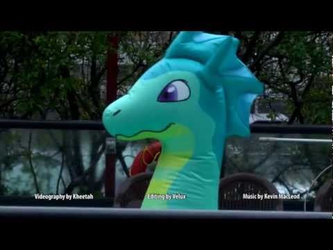 Youtube: PuffyPaws Inflatable Sea Dragon - Vancoufur