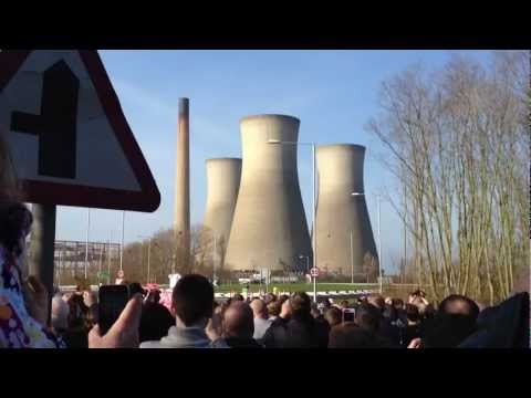 Youtube: Richborough power station demolition full hd 1080p