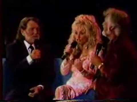 Youtube: Kenny Rogers/Dolly Parton/Willie Nelson Live Medley