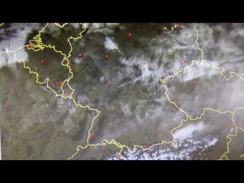 Youtube: MIKADO - Chemtrails deutlich auf Satellitenfilm, 24.4.2013