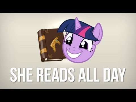 Youtube: She reads all day