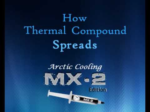 Youtube: How Thermal Compound Spreads (MX-2 Edition)