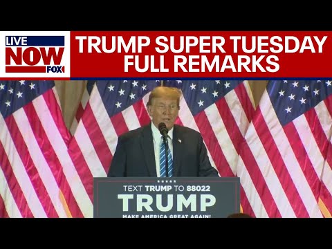 Youtube: Trump Super Tuesday speech: Former president nearly sweeps, eyes GOP nomination | LiveNOW from FOX