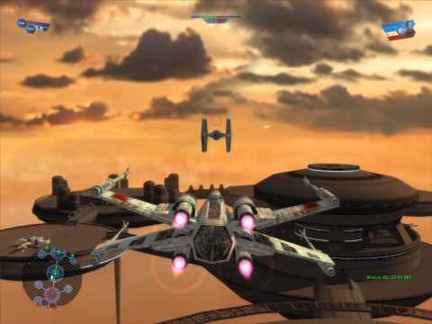 Youtube: Star Wars Battlefront HD Bespin Cloud City X-Wing Footage