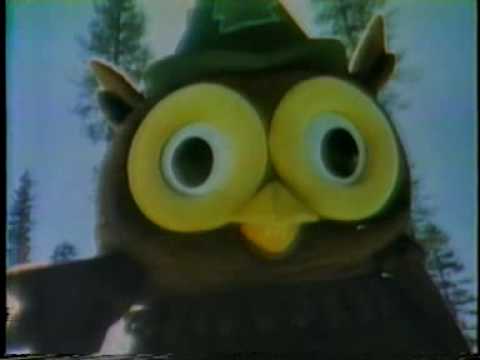 Youtube: Woodsy Owl 1977 TV public service announcement