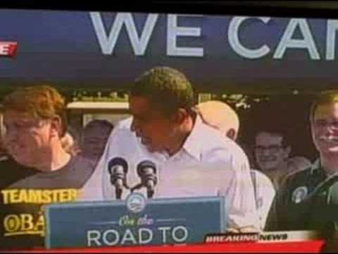 Youtube: Barack Obama Sings Chain of Fools in Detroit