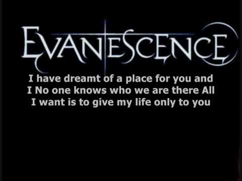 Youtube: Evanescence - Anywhere Lyrics