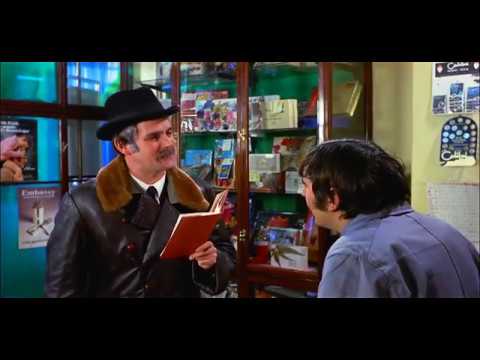 Youtube: Monty Python "Hungarian Phrasebook" "My hovercraft is full of eels"  (1971)  1080p HD